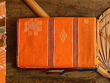 Cotton weaves ~ Ikat Saree { Haldi - 3 }